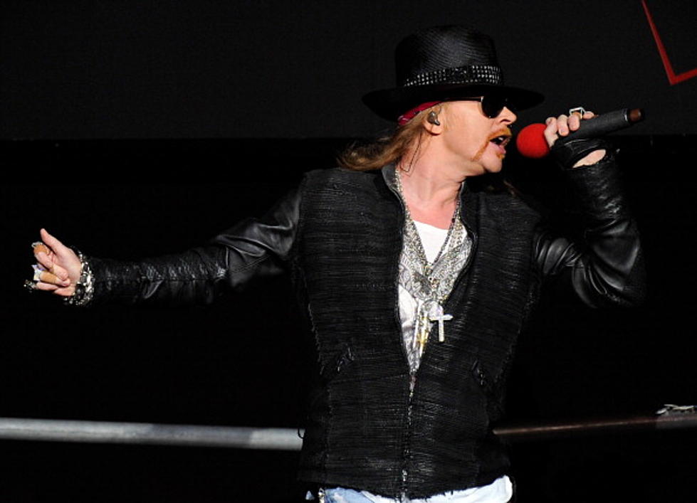 Axl Rose Turns The Big 5-0 (On Time)! [VIDEO]