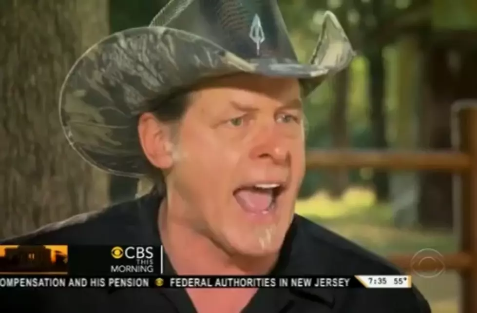 Ted Nugent Goes Crazy (Well, Crazier)