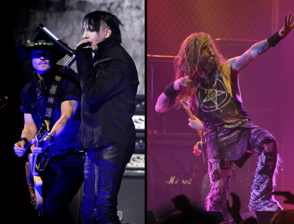 Marilyn Manson and Rob Zombie Twins of EviL Tour