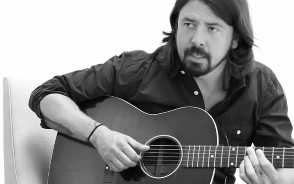 Dave Grohl Talks About Playing Drums and Guitar