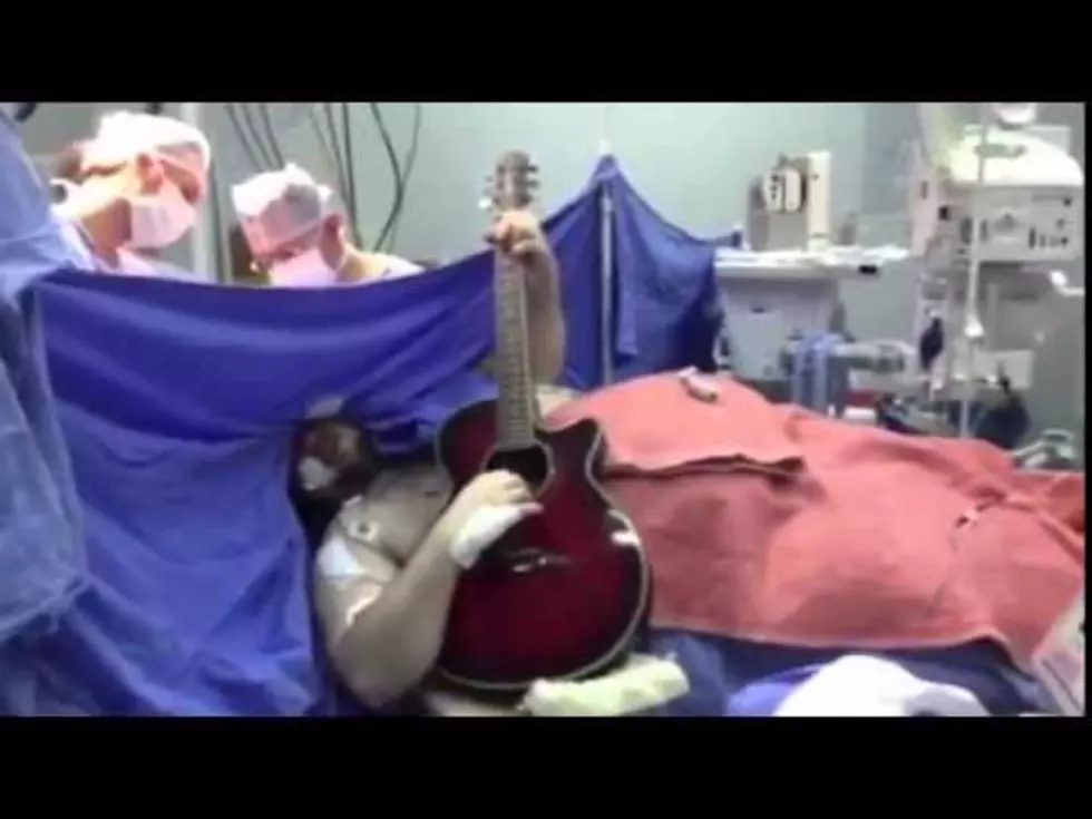 This Guy Covers The Beatles During Brain Surgery