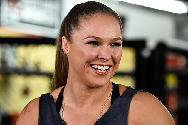 Check out Ronda Rousey&#8217;s Painted On Bathing Suit!