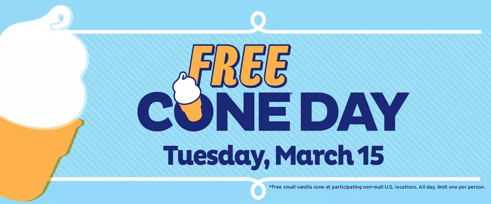It’s Free Ice Cream Cone Day!
