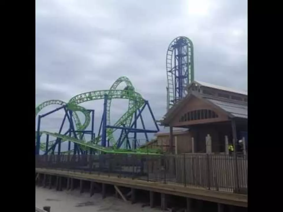 FIRST LOOK: Test-Run of New Seaside Heights Roller-Coaster “Hydrus”