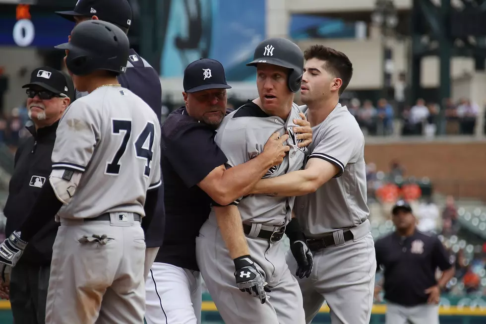 Yankees and Tigers Brawl Repeatedly