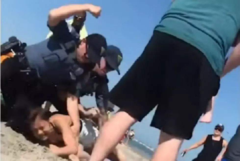 Police Officer Punches Woman On Wildwood Beach [VIDEO]