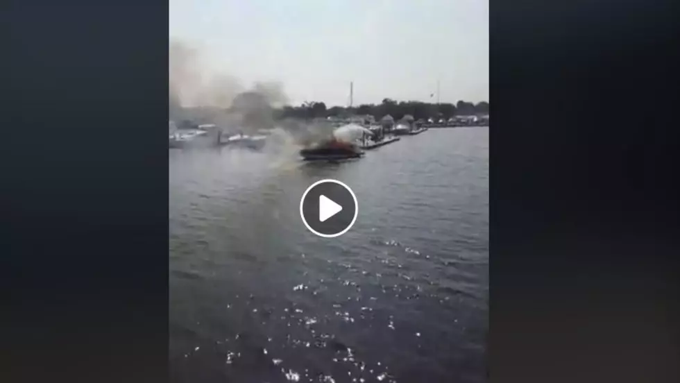 Video From Yesterday’s Long Branch Boat Fire