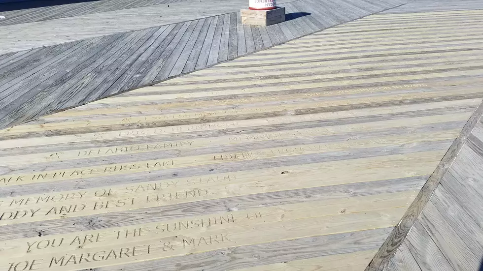 Sponsor a Board on the Seaside Heights Boardwalk
