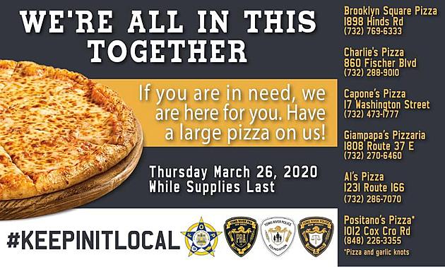Toms River Police Teaming With Local Pizzerias