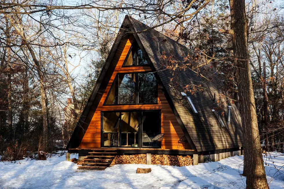 This South Jersey A-Frame Cabin Is A Perfect Fall Getaway