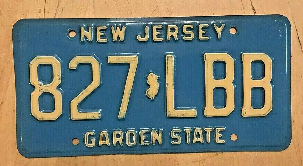 Ride With A ‘Retro’ NJ License Plate On Your Car
