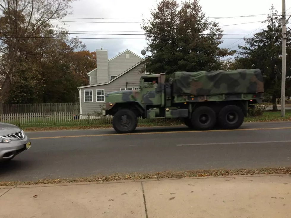 National Guard Arrives to Help Jersey Shore