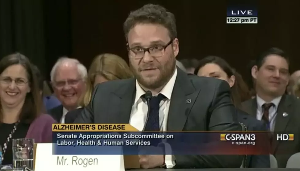Seth Rogen Speaks to Members of Congress to Raise Alzheimer’s Awareness