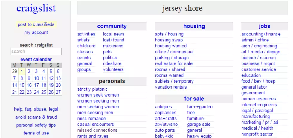 5 Bizarre Missed Connections Ads on Jersey Shore Craigslist