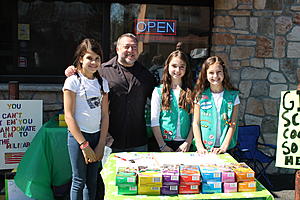 Lou Visits Brick To &#8220;Help&#8221; Promote Girl Scout Cookies