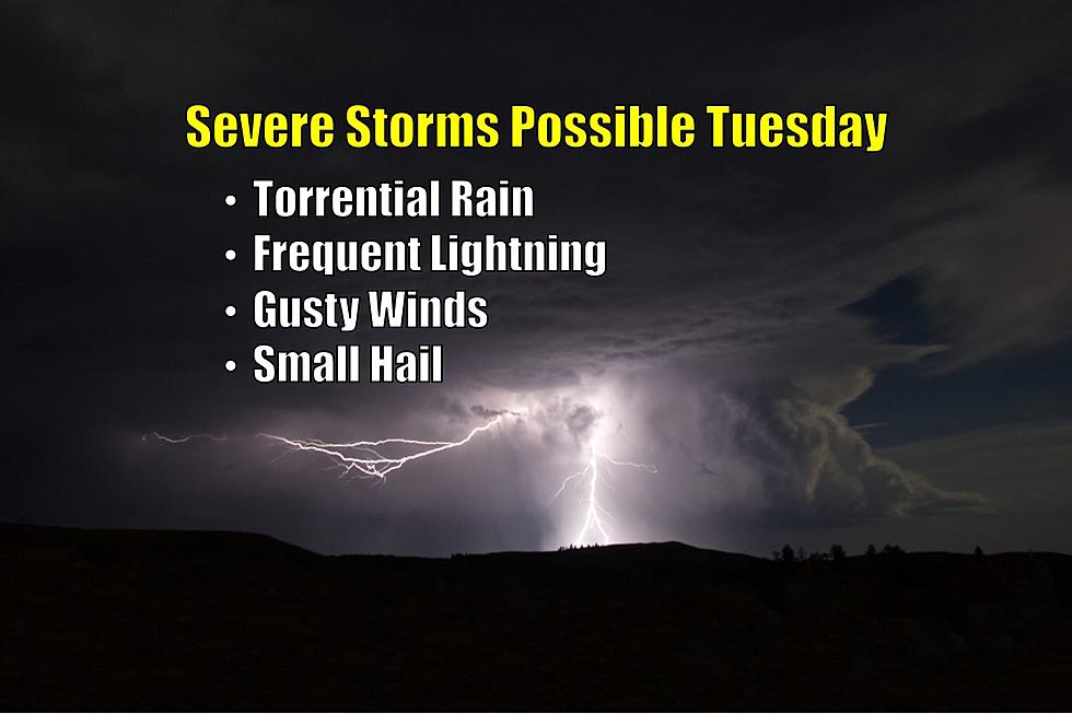 Scattered strong storms Tuesday for New Jersey