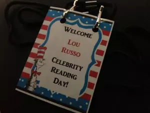 Lou Visits Brick School For Celebrity Reading Day