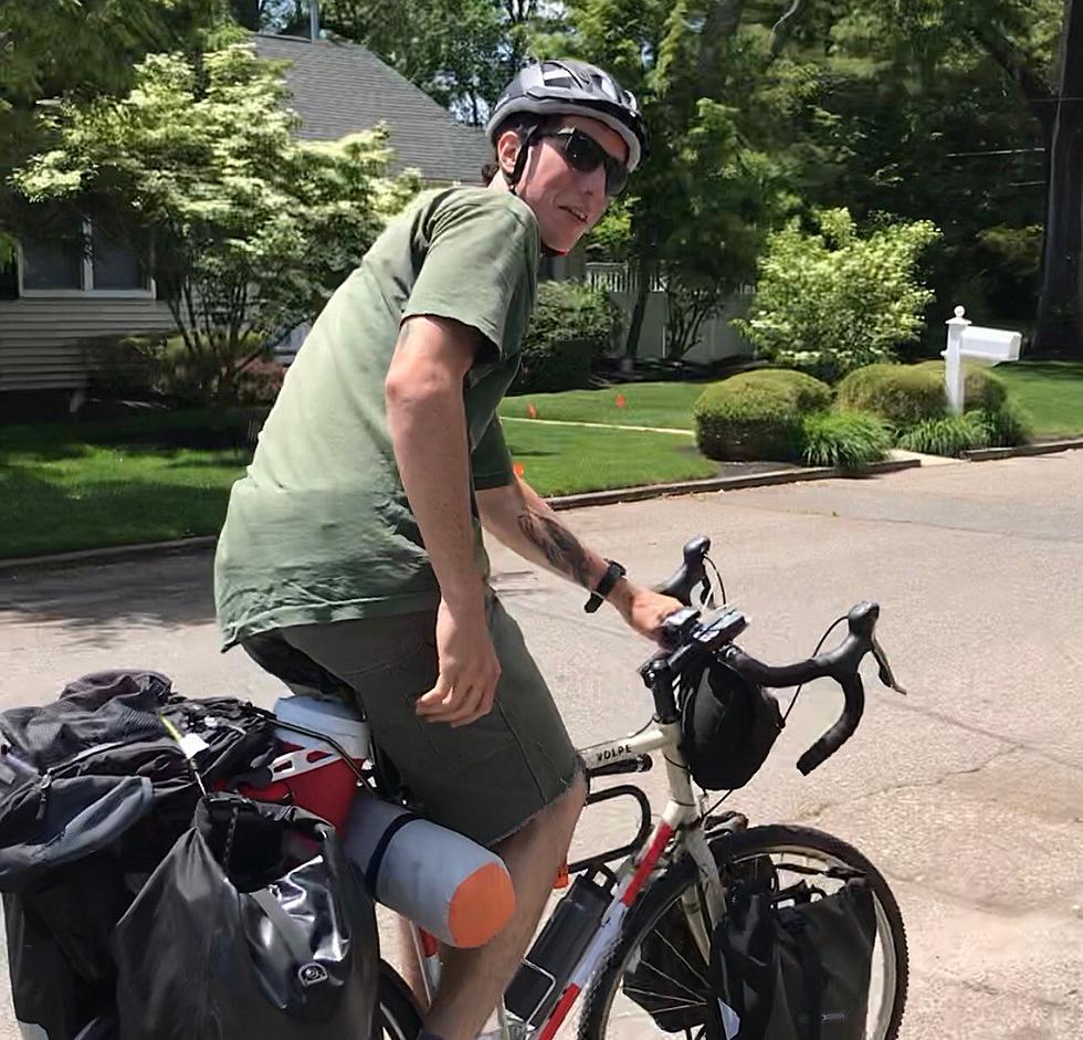 This Young Man From Pt. Pleasant Is Biking Across The U.S.