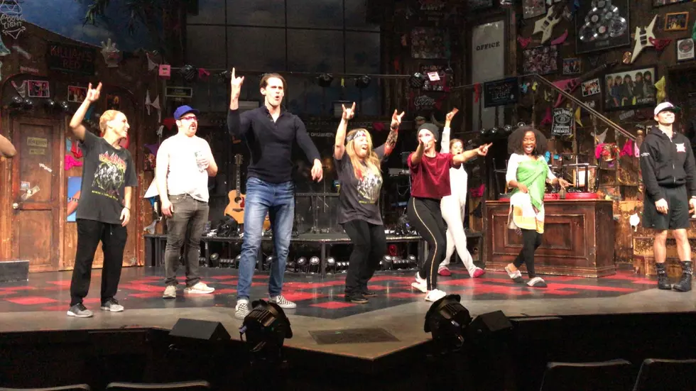 Liz Hits the Stage in NYC for Rock of Ages