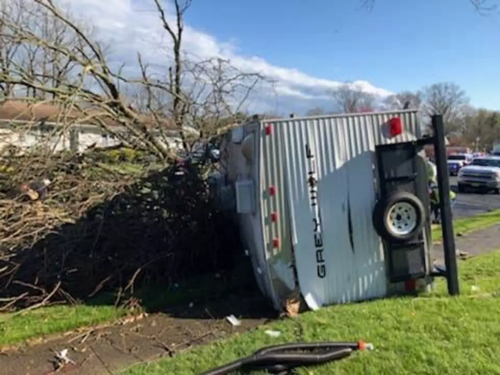 WATCH: Winds from Last Week’s Storm Blow a Truck Over in TR