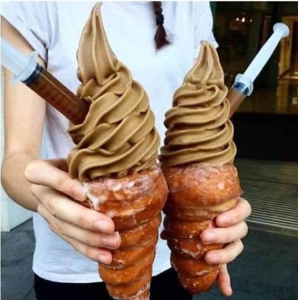 HELP! Can Someone Tell Me Where To Find This Coffee Ice Cream & Donut Explosion?!
