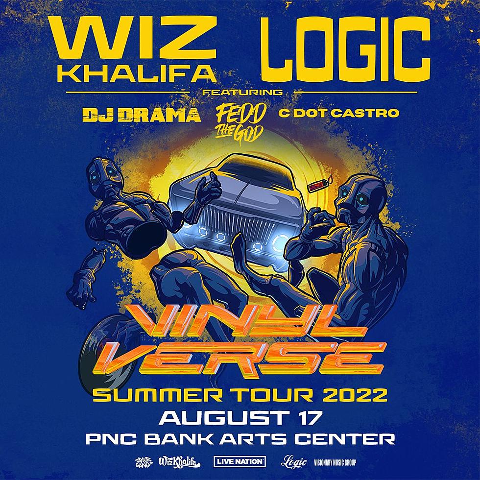 Win Summer 2022 Tickets To See Wiz Khalifa & Logic In Monmouth County, NJ