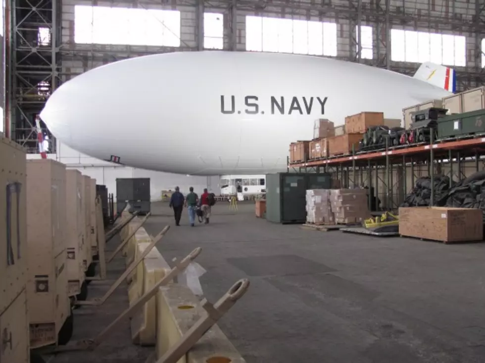 Navy Plans to Deflate the Airship and Store at the Mega Base