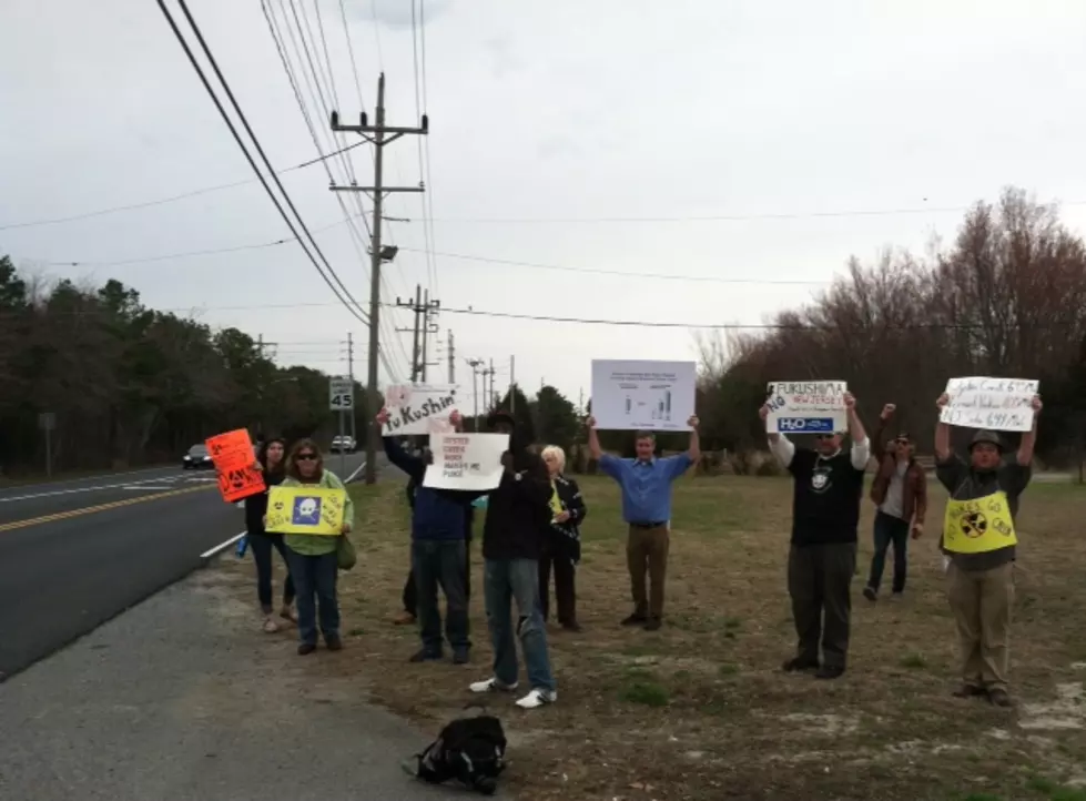 Protesters March On Oyster Creek Power Plant
