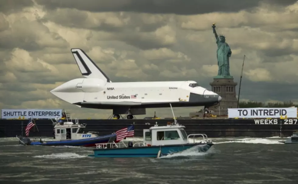 Enterprise Arrives at The Intrepid [Pictures]
