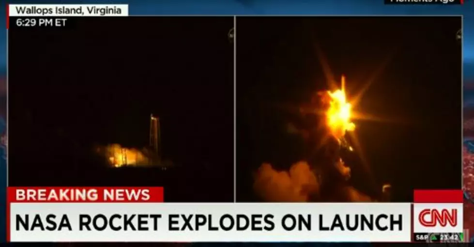 NASA Rocket Explodes on Launch