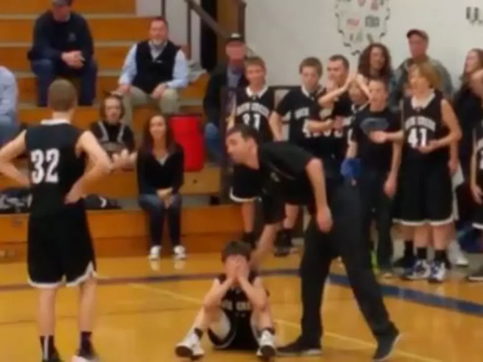A Crazy End To A Middle School Basketball Game [Video]