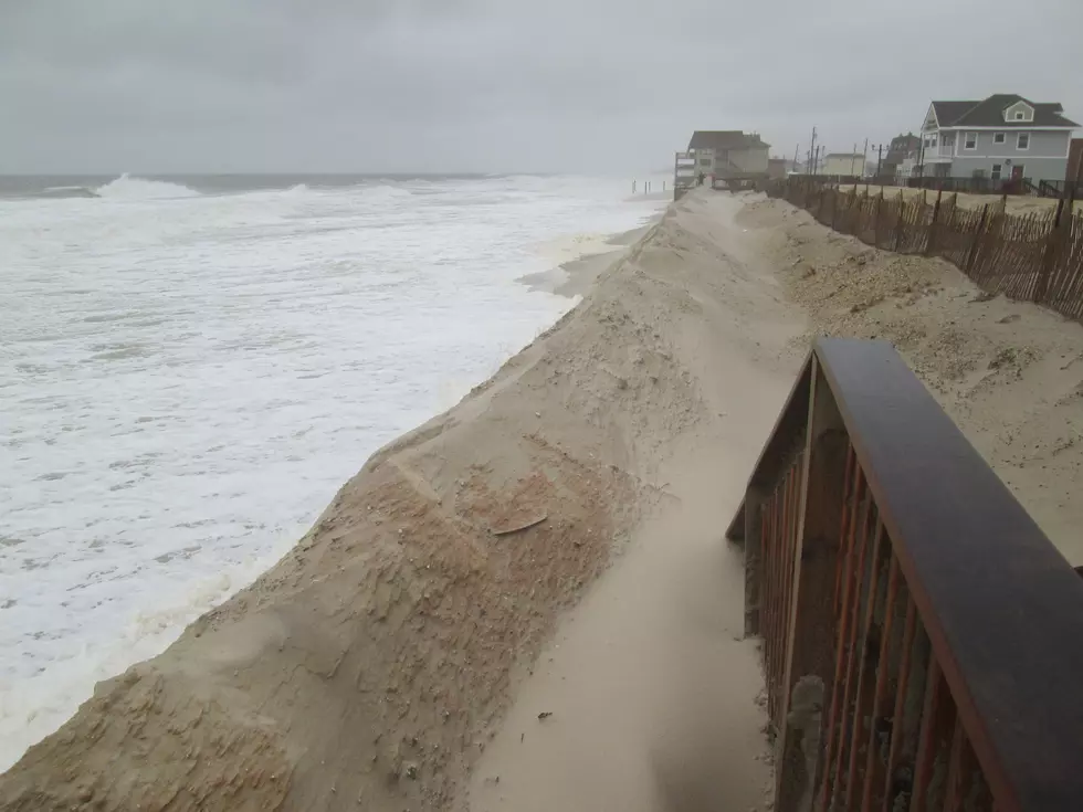 Ortley scrapes through – sand en route to storm-scraped coast
