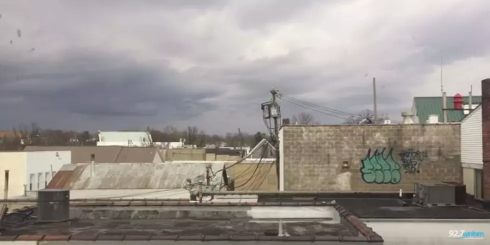 Watch A Cloudy Winter Sky Over Toms River [Video]
