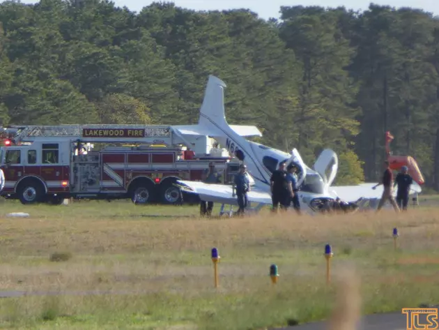 Two escape serious injury in Lakewood Airport landing mishap