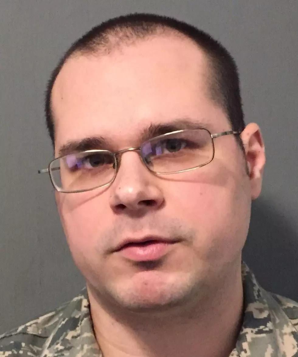 Air Force serviceman arrested on child porn charges