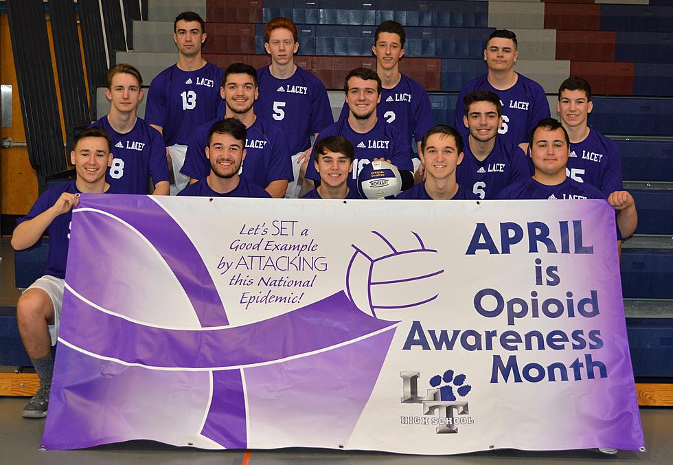 Lacey Township HS Boys Volleyball Helps to Spike Opioid Addiction