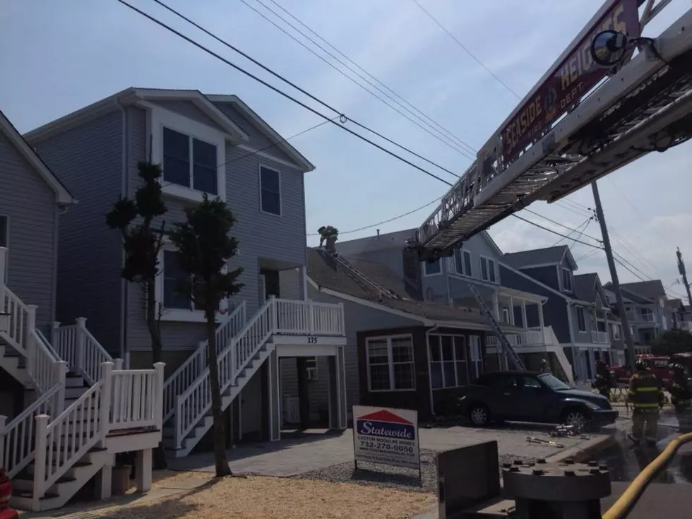 Multiple crews called in to help douse flames at Seaside Park home