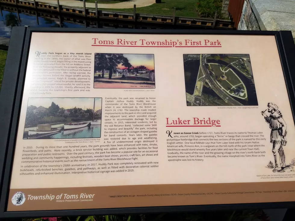 Learning history through the new signs in Toms River’s Huddy Park