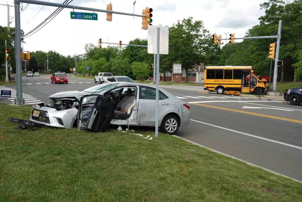 Whiting man critical after collision with a school bus