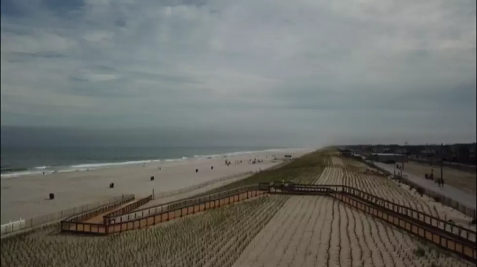 The WOBM Drone Checks Out Seaside Park's New Dunes [Video]