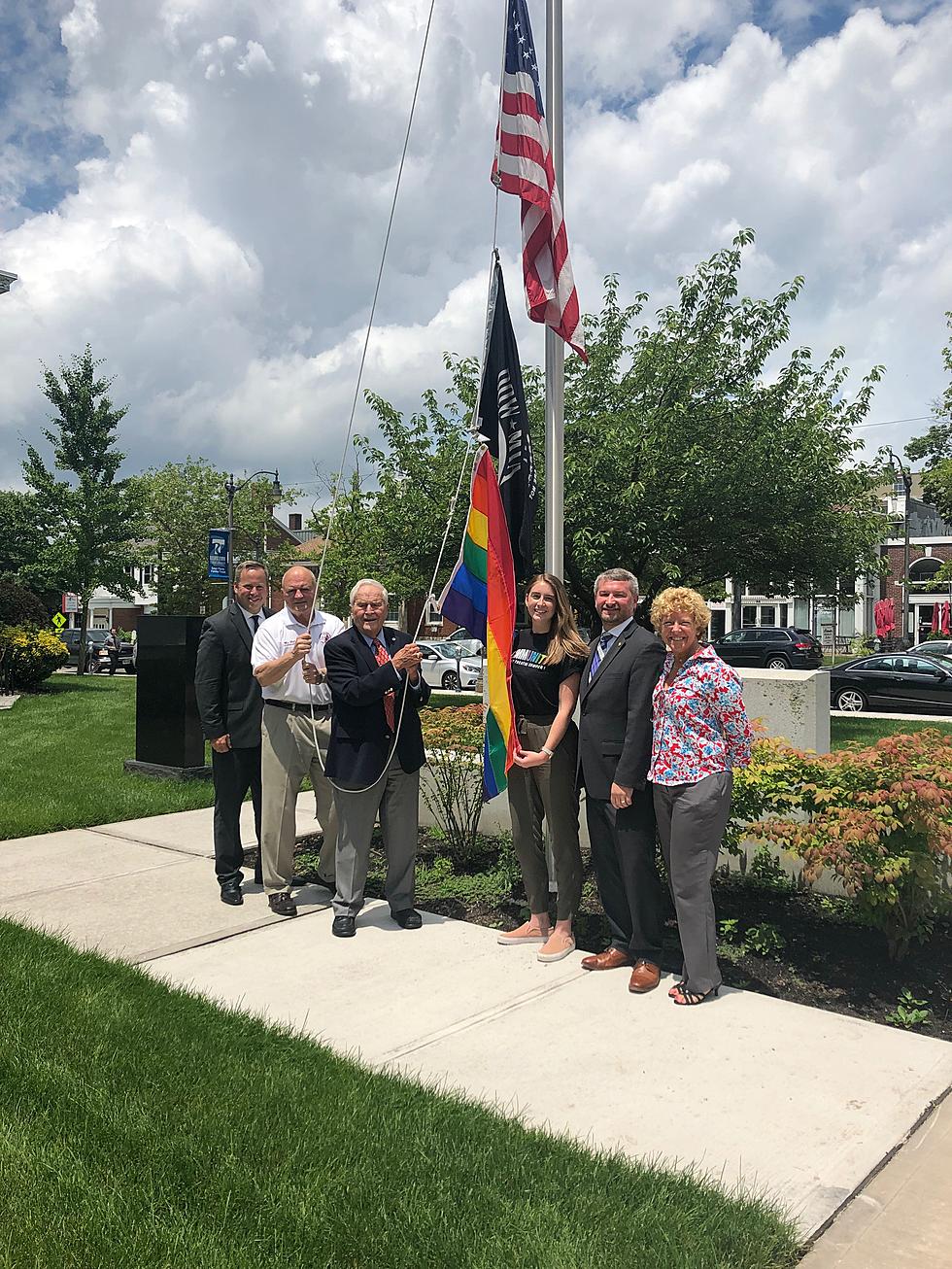 Another First For Toms River As A Rainbow Flag Is Raised