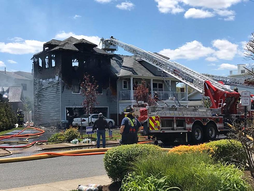 Fire burns through two homes in Monmouth Beach