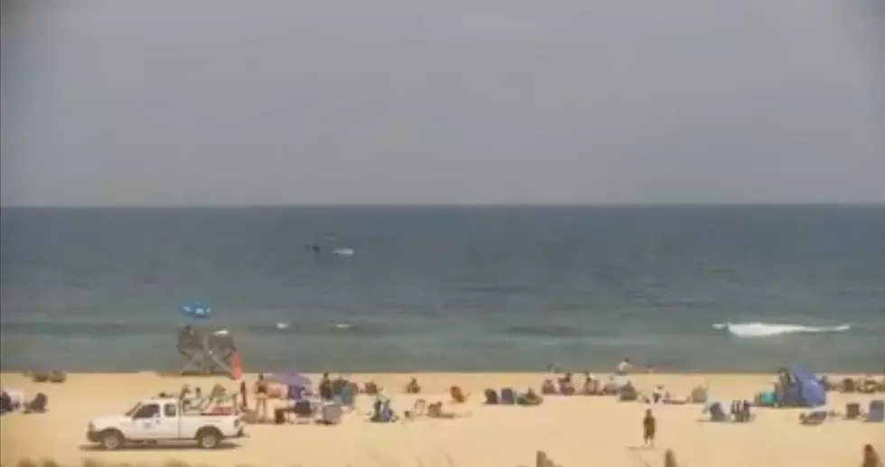 Banner Plan crashes into the ocean in Surf City