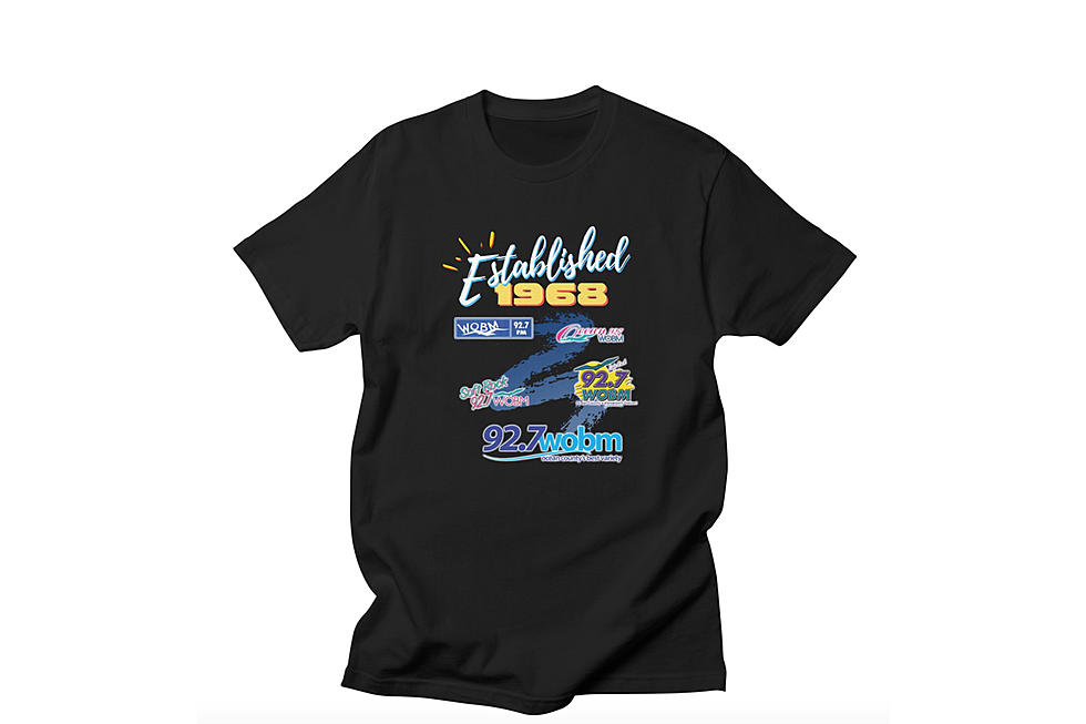 Get The 92.7 WOBM Through The Years Throwback T-Shirt