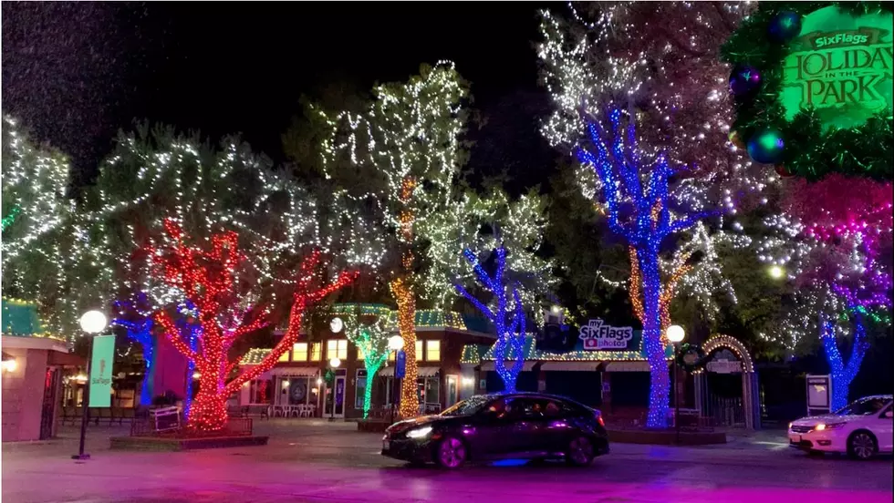 Six Flags Great Adventure Unveils Drive-Thru Holiday Light Event