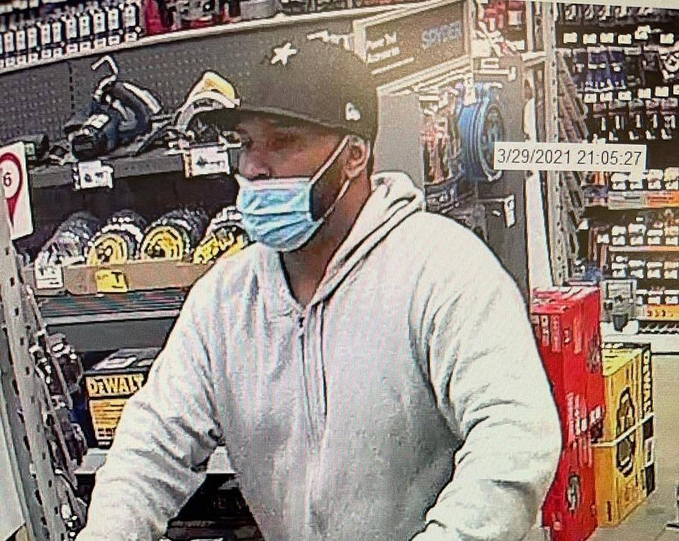 Manchester shoplifting suspect identified but remains on the run