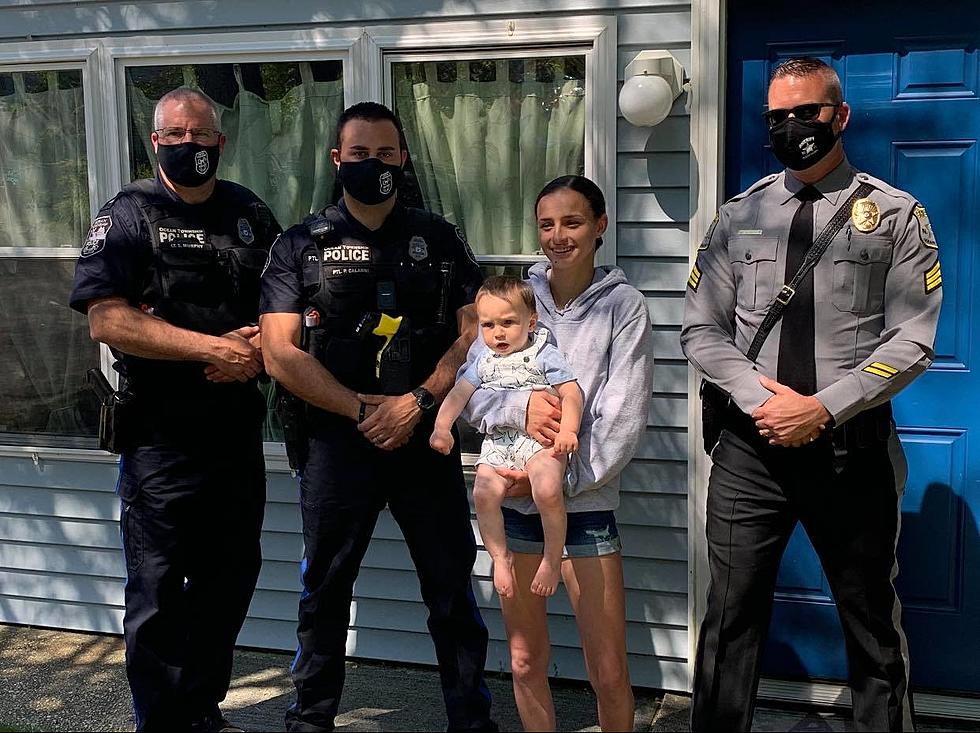 Three Ocean County law enforcement officers save the life of 10-month old boy