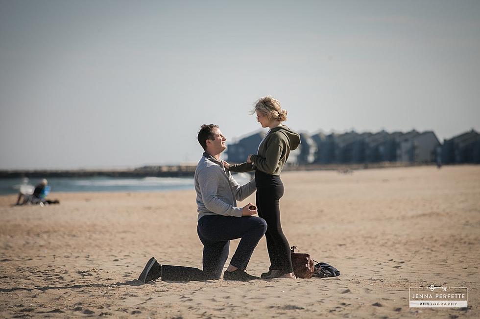 Charming Couple Caught On Camera During &#8216;Perfect&#8217; Manasquan Beach Proposal