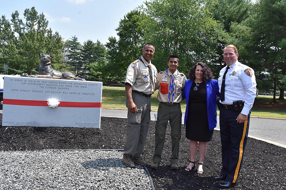 Monmouth County teen dedicates Eagle Scout project to fallen K-9&#8217;s, Law Enforcement Community