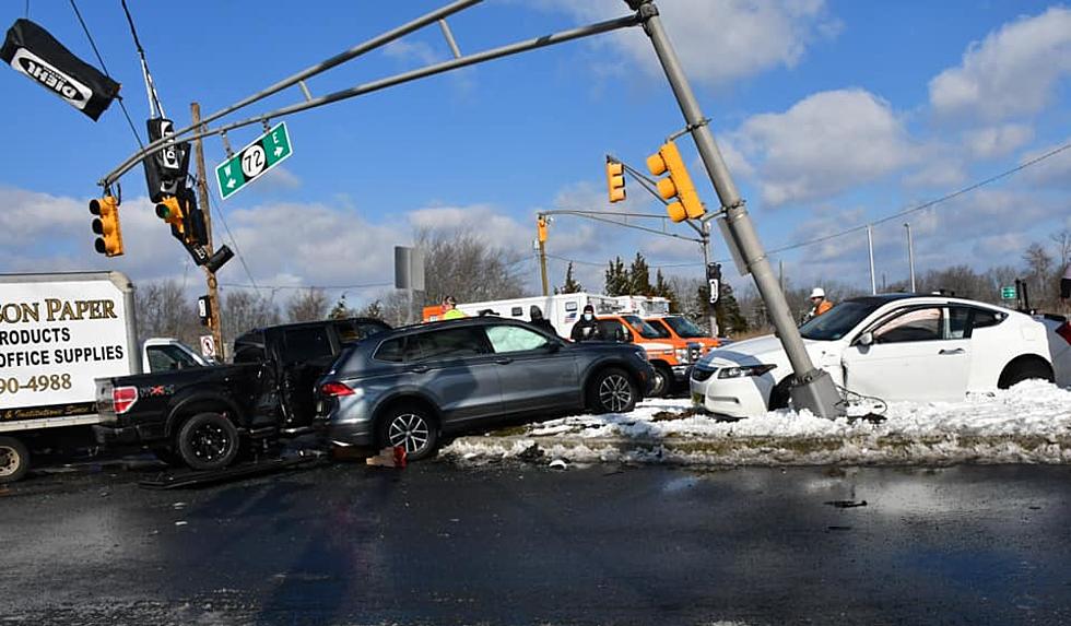 Tuckerton man who ran a red light causes four car collision in Stafford, NJ